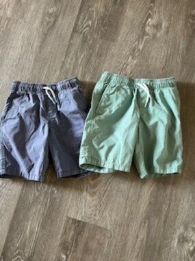 🧡3/15 Bundle x2 Cat & Jack Cotton Shorts Boys S 6-7